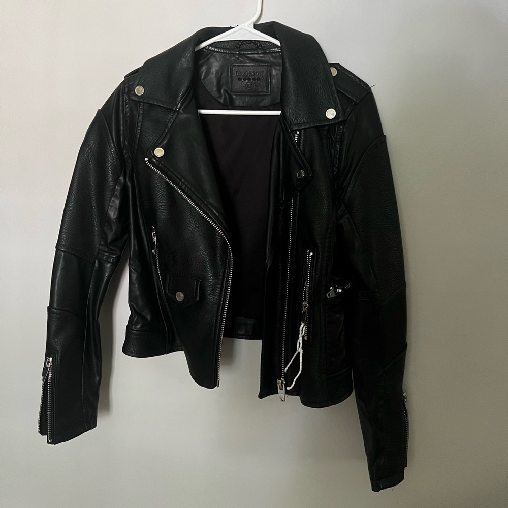 BLANK NYC LEATHER JACKET